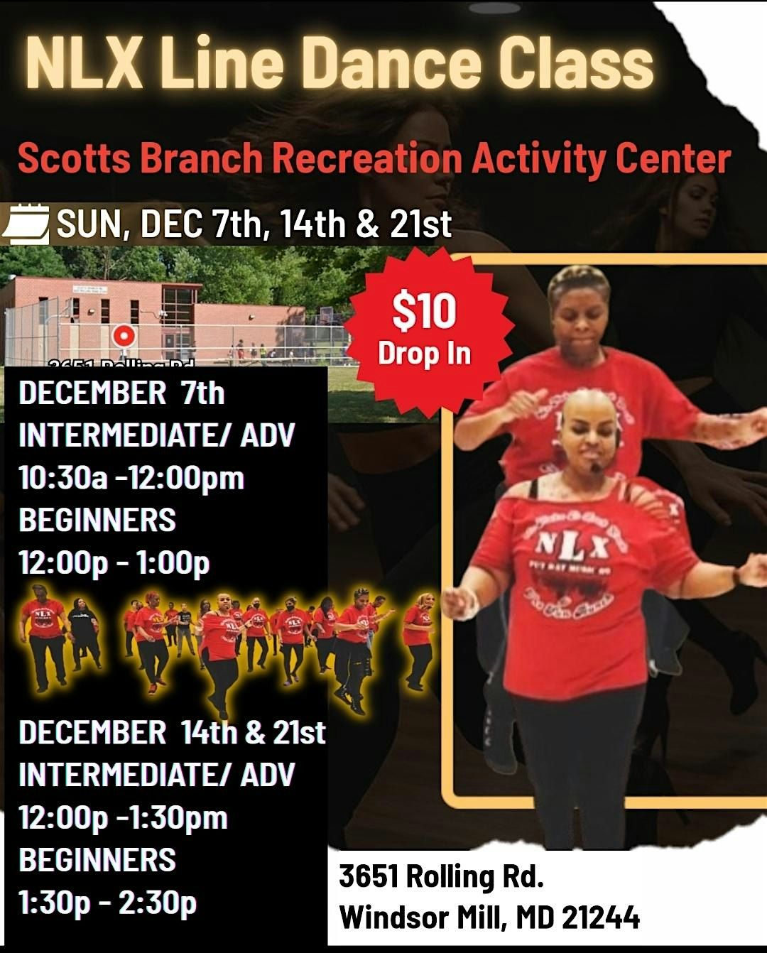 NLX LINE DANCE CLASS