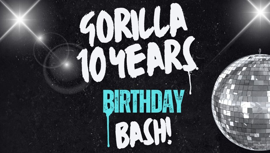 GORILLAS 10 YEARS