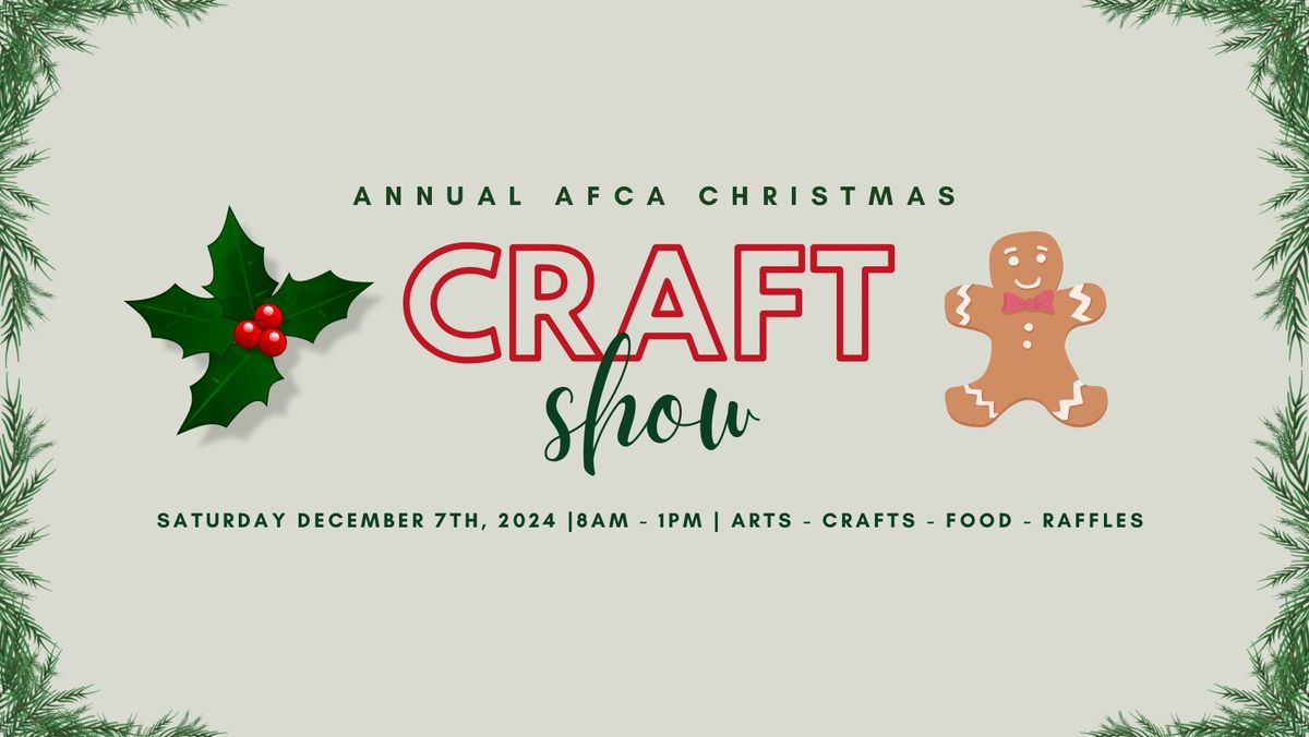 2024 AFCA Christmas Craft Show