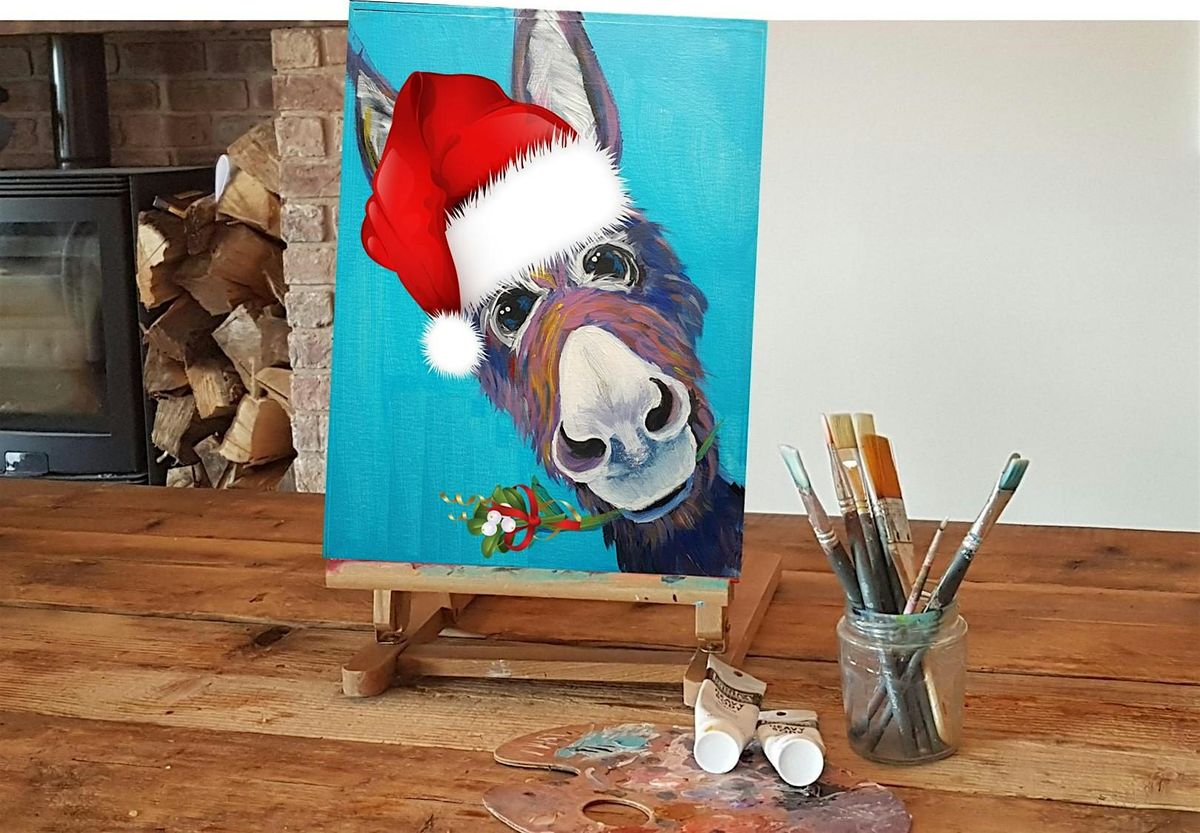 'Xmas Donkey' painting workshop @The Hayride, Beverley