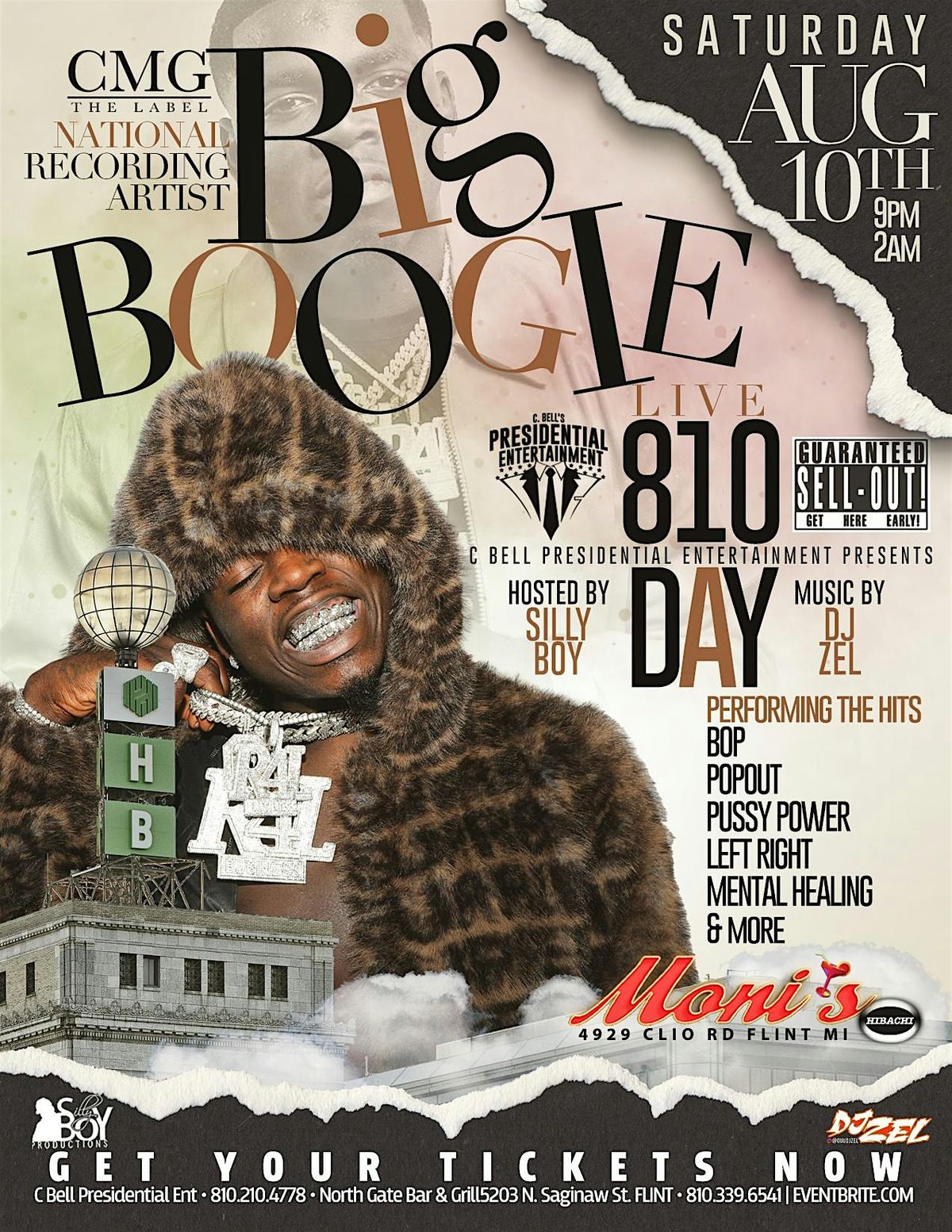 810 Day Feat. CMG Artist Big Boogie Performing Live In Concert!