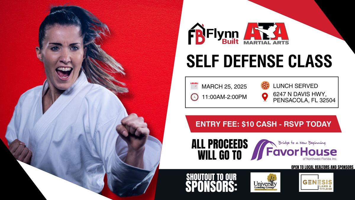 Self Defense class with Flynn Built