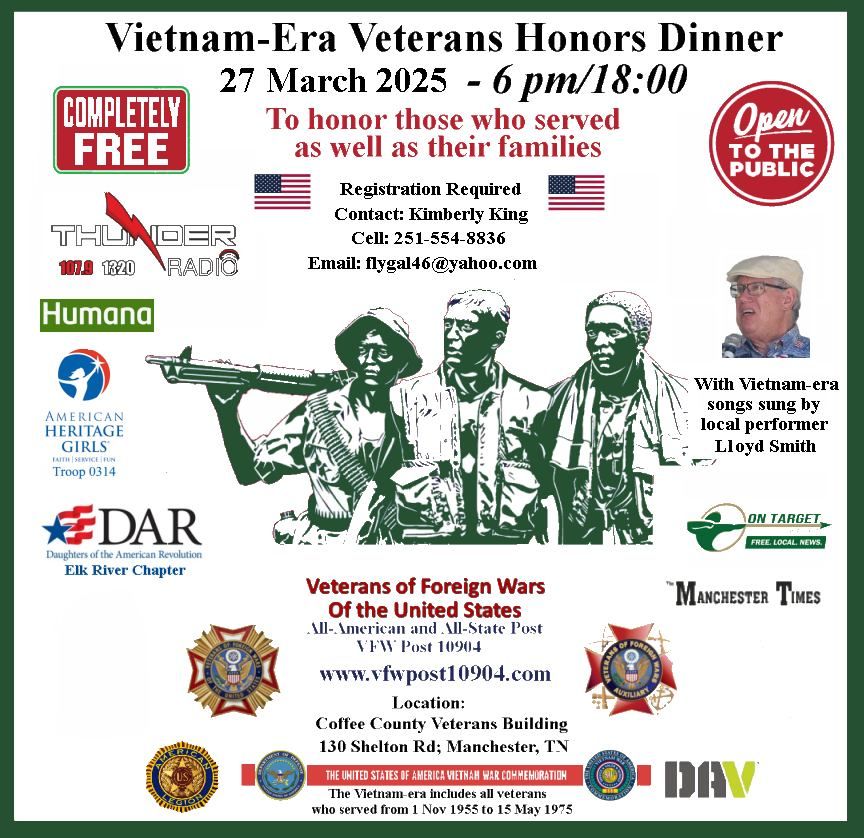 Eighth Annual Vietnam-Era Veterans Honors Dinner