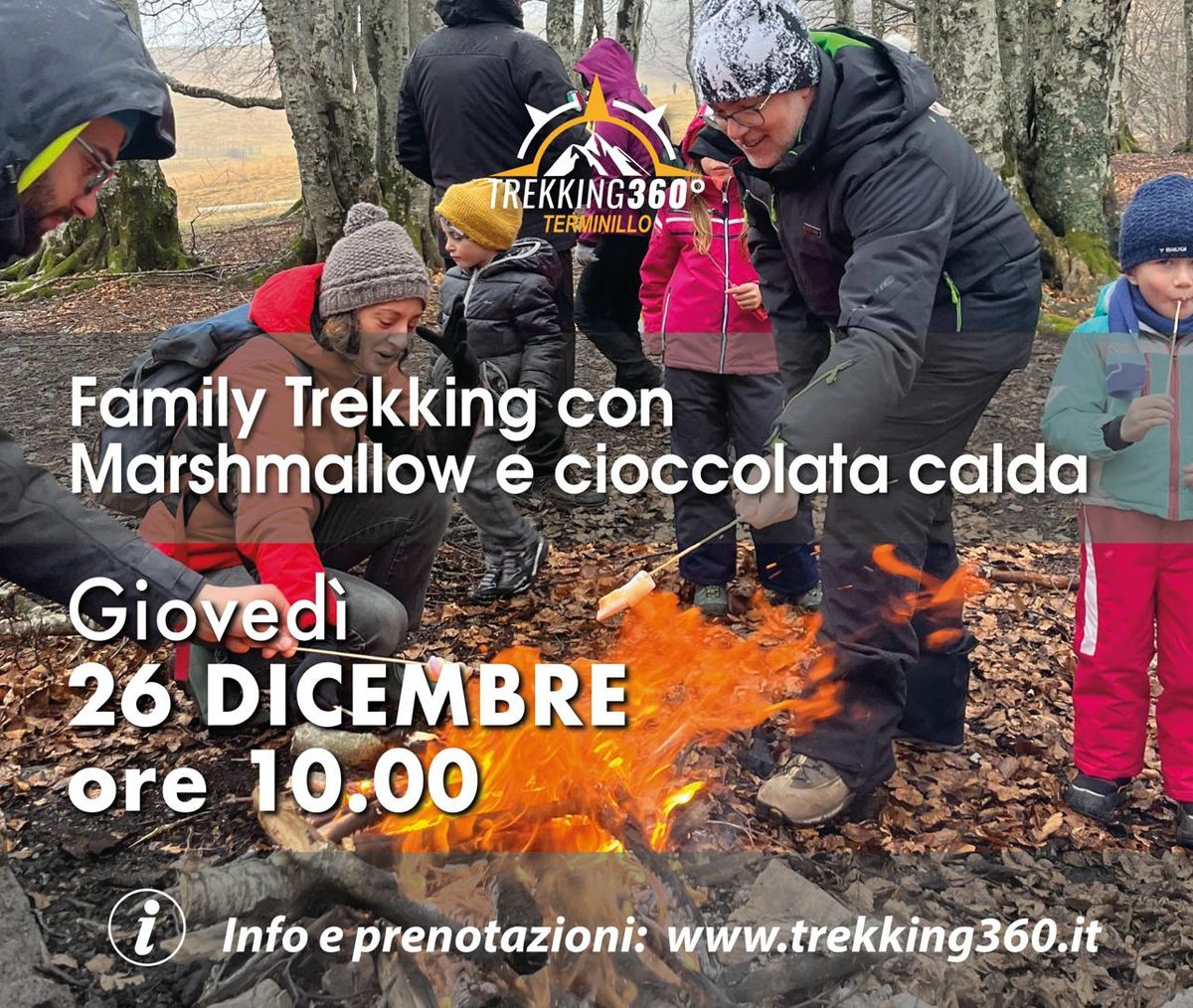 \ud83e\udde3\u2728Family Trekking con Marshmallow e cioccolata calda \u2615\ufe0f\ud83c\udf32