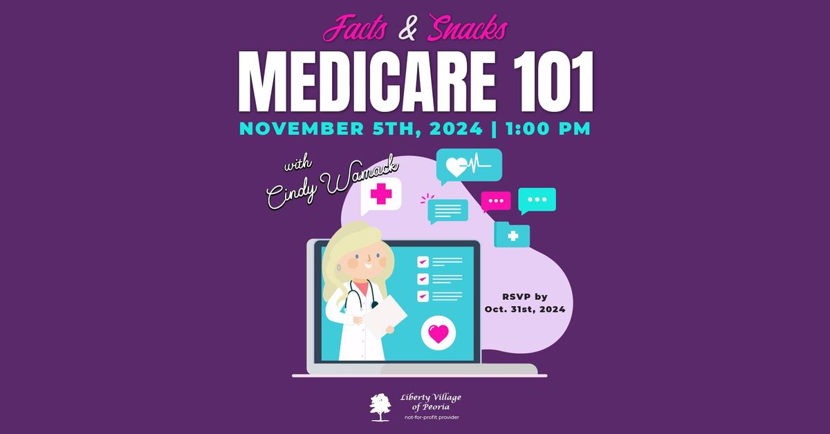 Facts & Snacks - MEDICARE 101 with Cindy Wamack