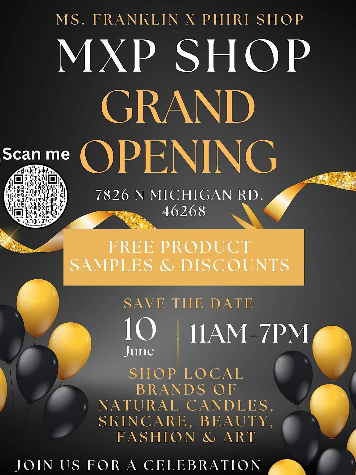 GRAND OPENING OF MXP SHOP  (Natural products, FASHION, beauty & workshops)