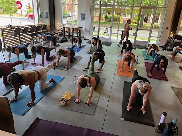 Yoga at Southern Strain Plaza Midwood-Easy Like Sunday Morning Fun Flow