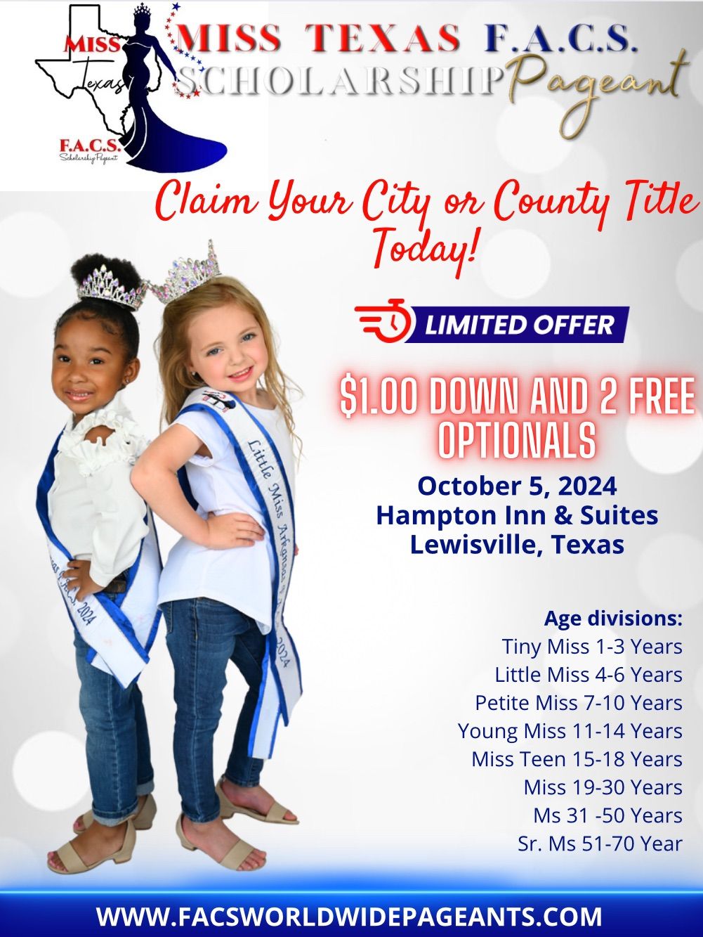 Miss Texas & Lonestar State F.A.C.S. Pageant