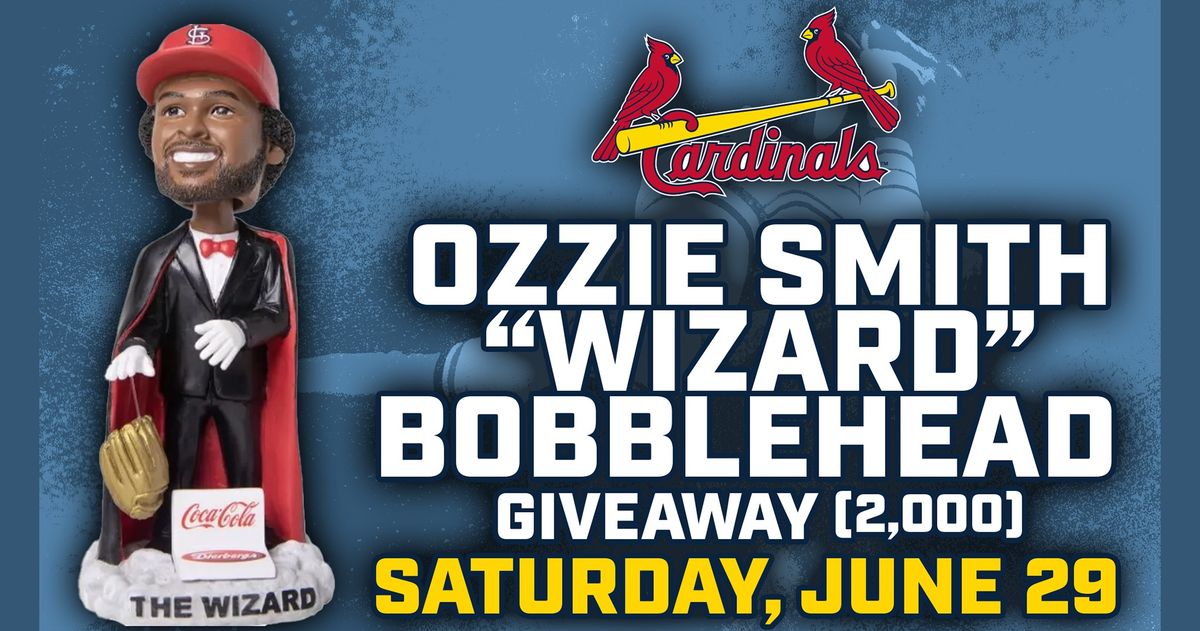 Ozzie Smith "Wizard" Bobblehead Giveaway!