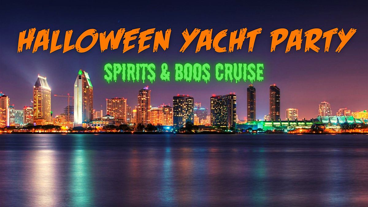 Halloween San Diego 2024: Yacht Party Cruise