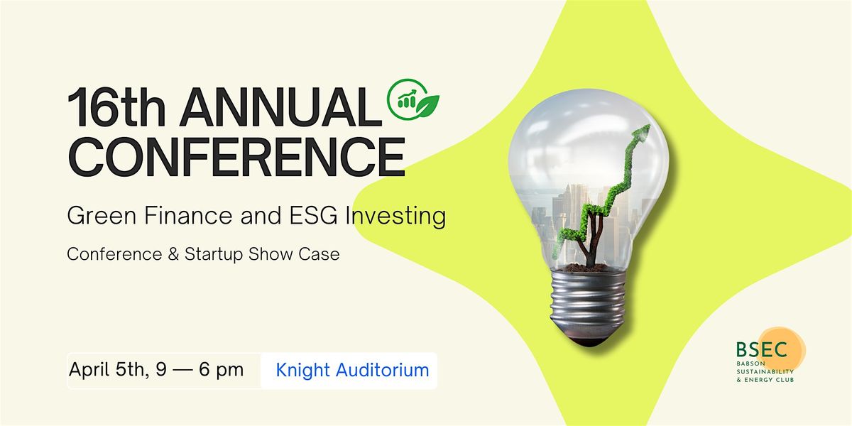 Babson Green Finance and ESG Investing Conference 2024, Knight