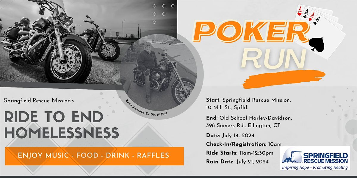 Ride To End Homelessness Motorcycle Poker Run 2024