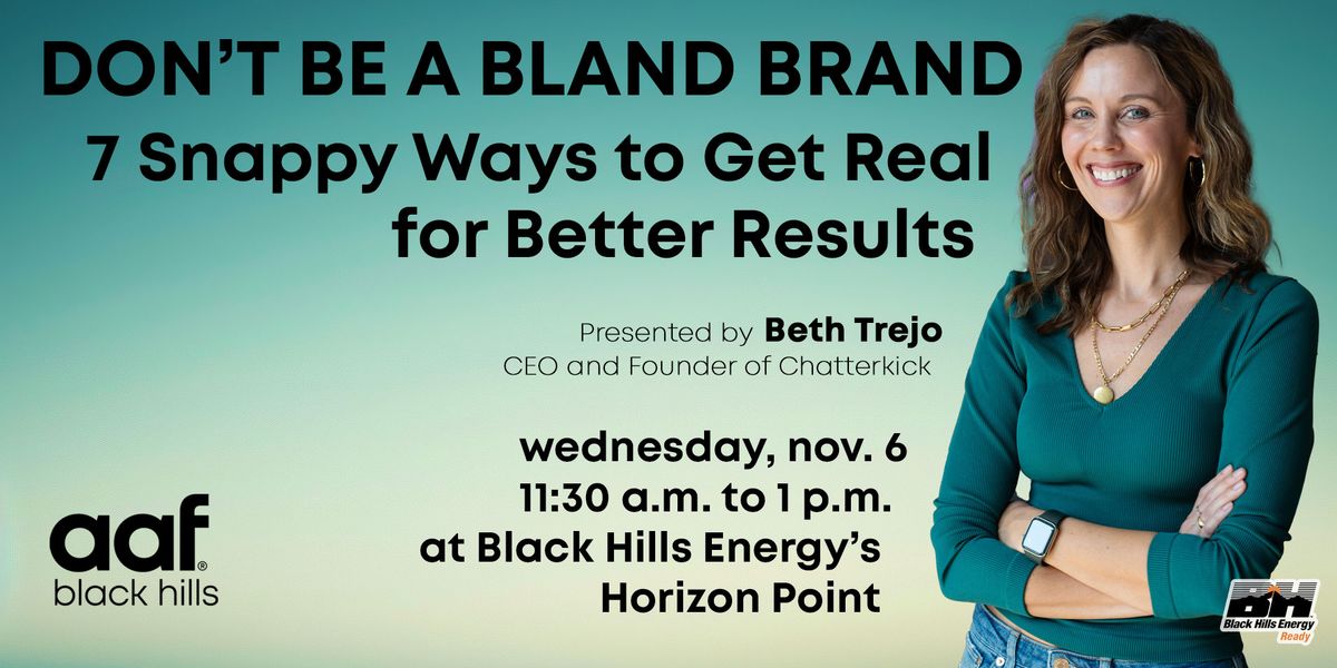 AAF November Program featuring Beth Trejo