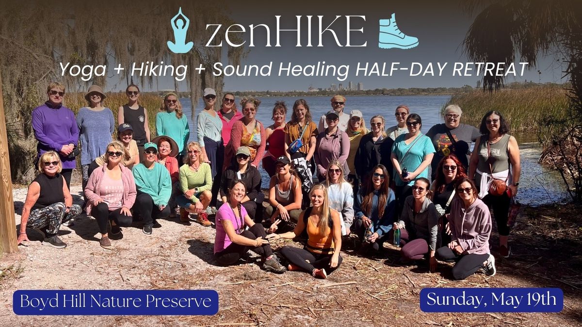 ZENhike Yoga, Sound Healing & Nature Walk  \ud83c\udf3f\ud83e\udd7e Boyd Hill Nature Preserve