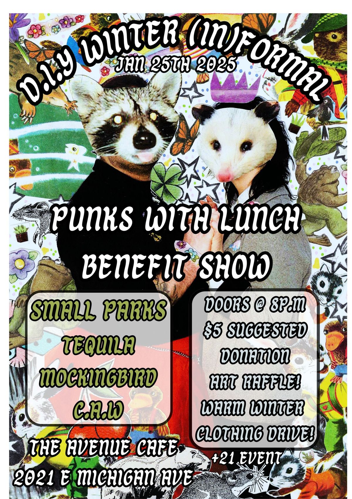 D.I.Y Winter (in)Formal: Punks With Lunch Benefit Show!