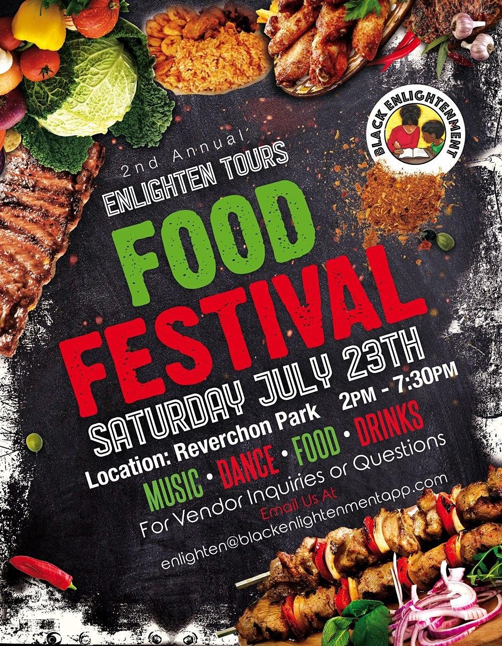 Enlighten Tours Food Festival