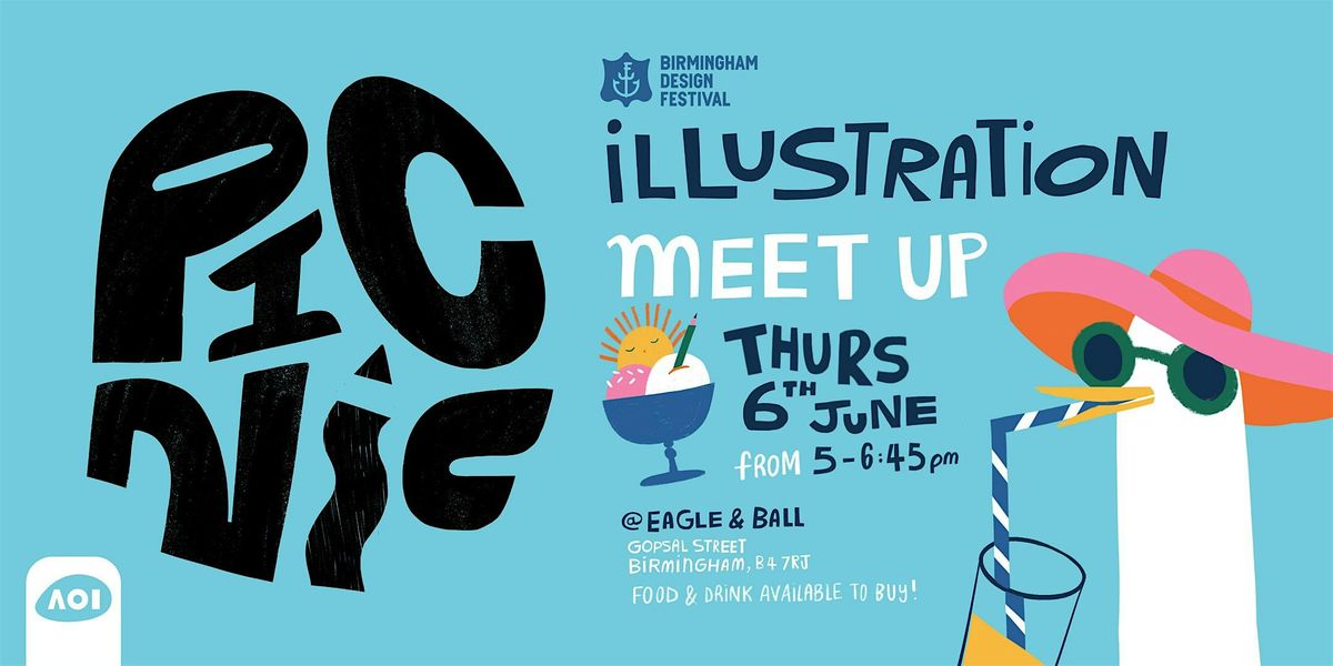 Birmingham illustrator meet-up: Picnic