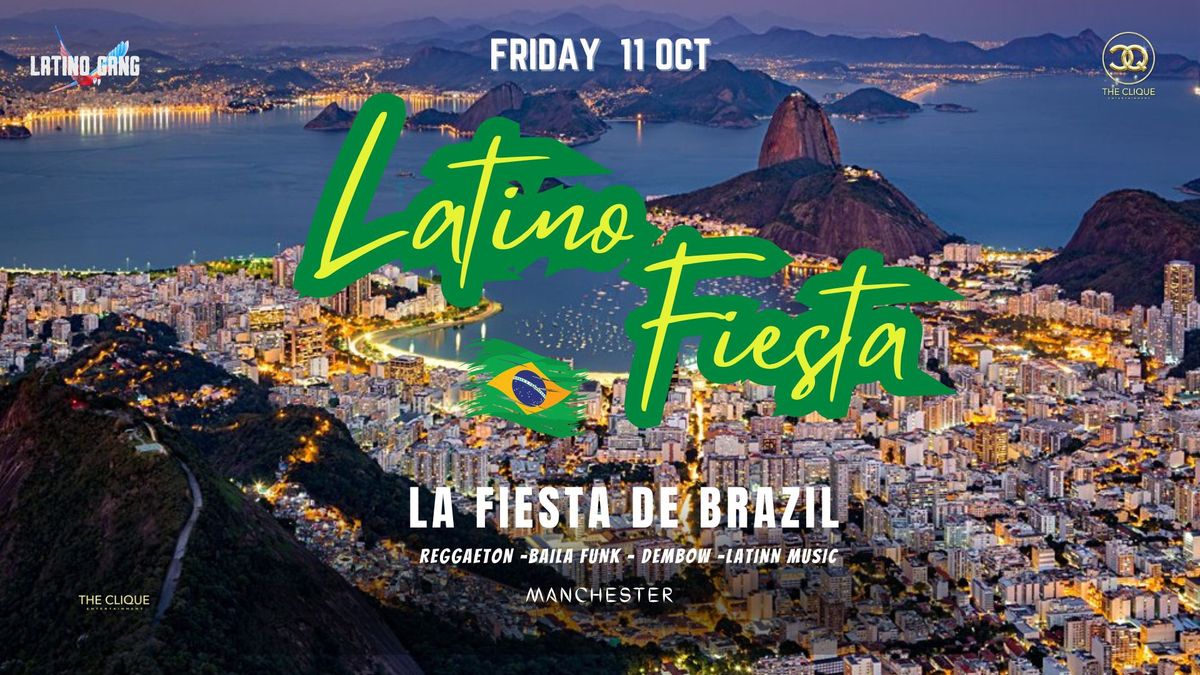 LATINO GANG | La fiesta de  Brazil  - Reggaeton Party | Cargo MCR 