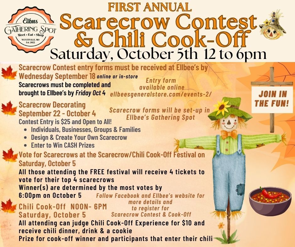 Scarecrow Building Contest and Chili Cook-Off 