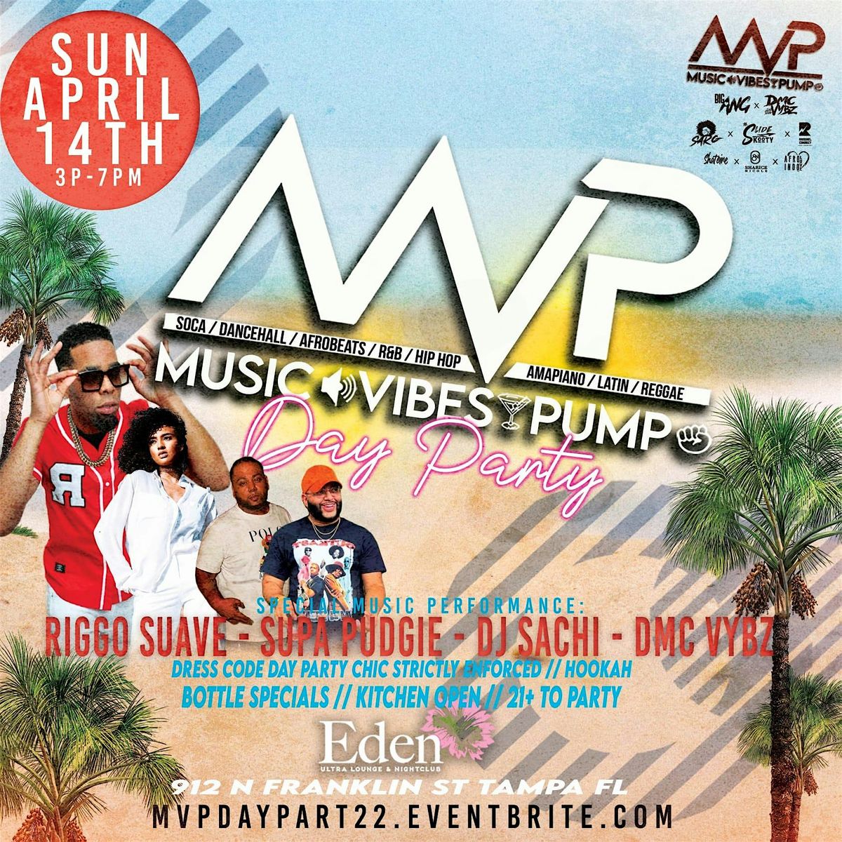 MVP 2-Year Anniversary Day Party  ft. Riggo Suave & Sachi Sounds