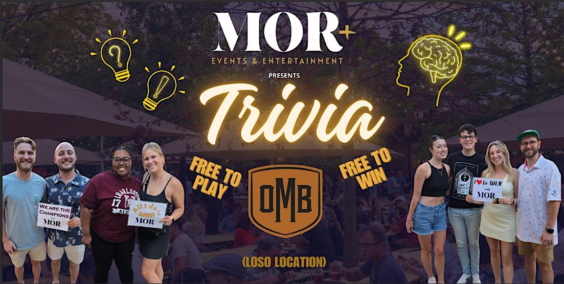 MOR Trivia @ The Olde Mecklenburg Brewery - Charlotte, NC