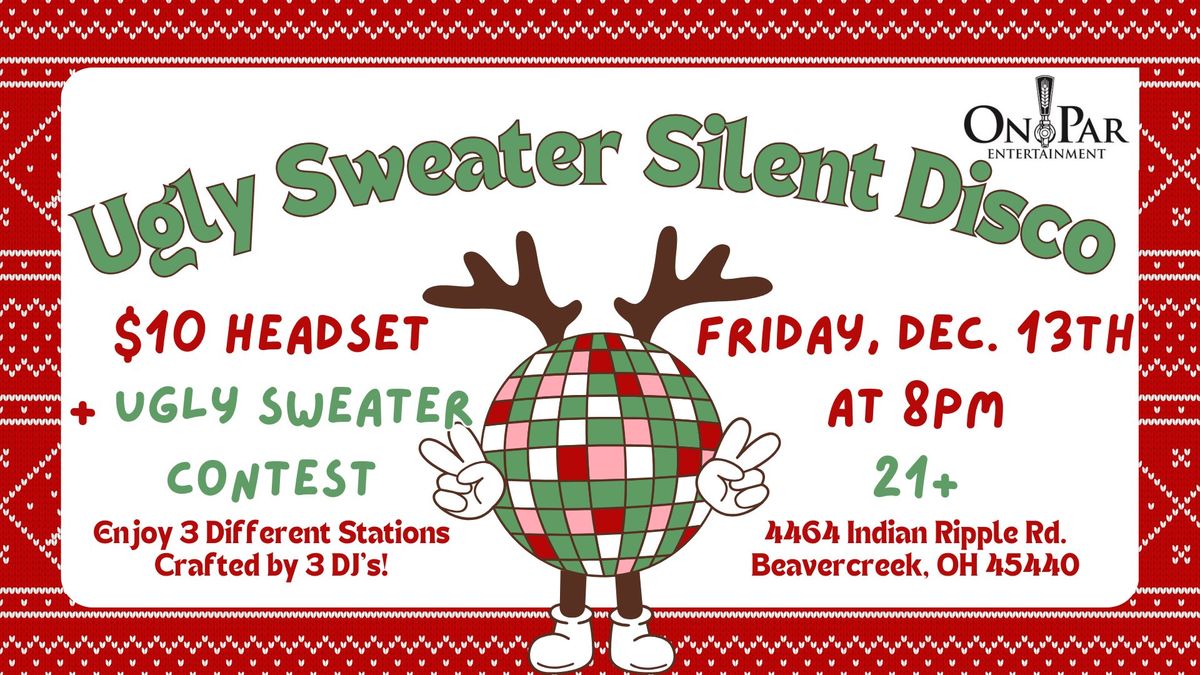 Ugly Sweater Silent Disco Party at On Par Entertainment