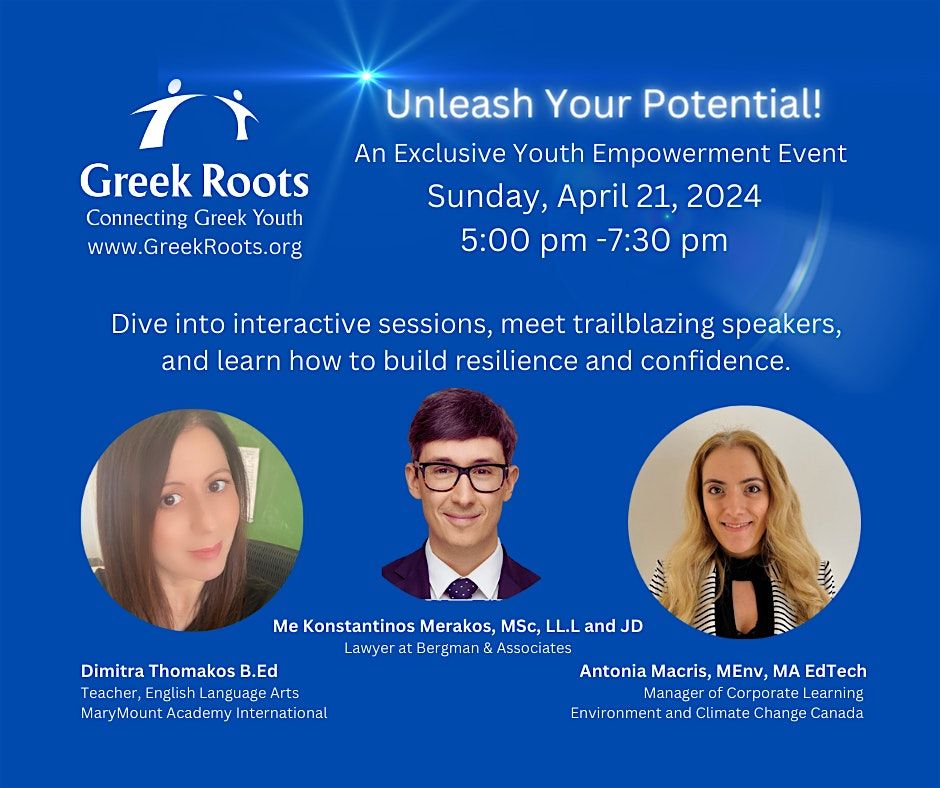 Greek Roots Youth Empowerment Event