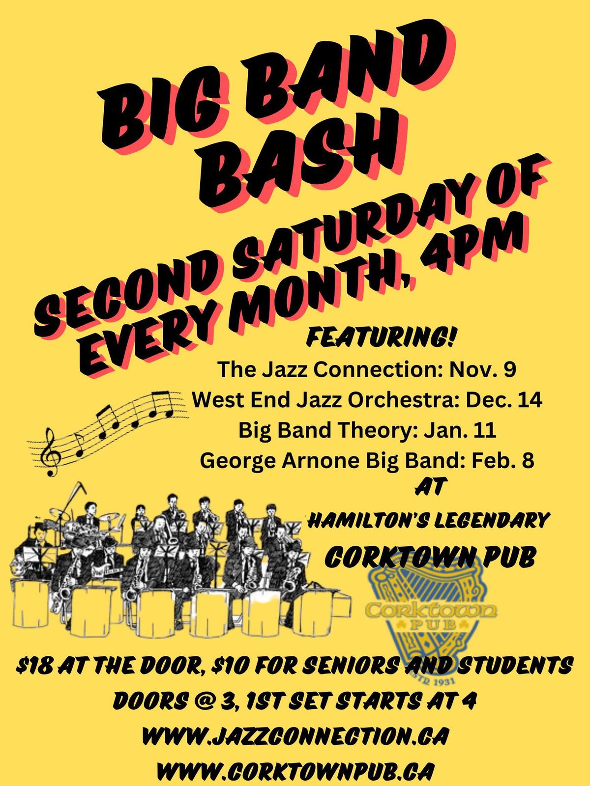 Big Band Bash at The Corktown