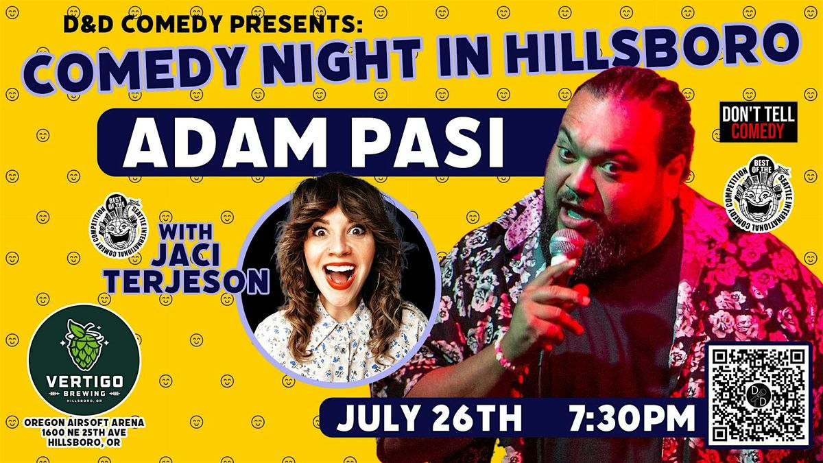 Comedy Night in Hillsboro:  Adam Pasi