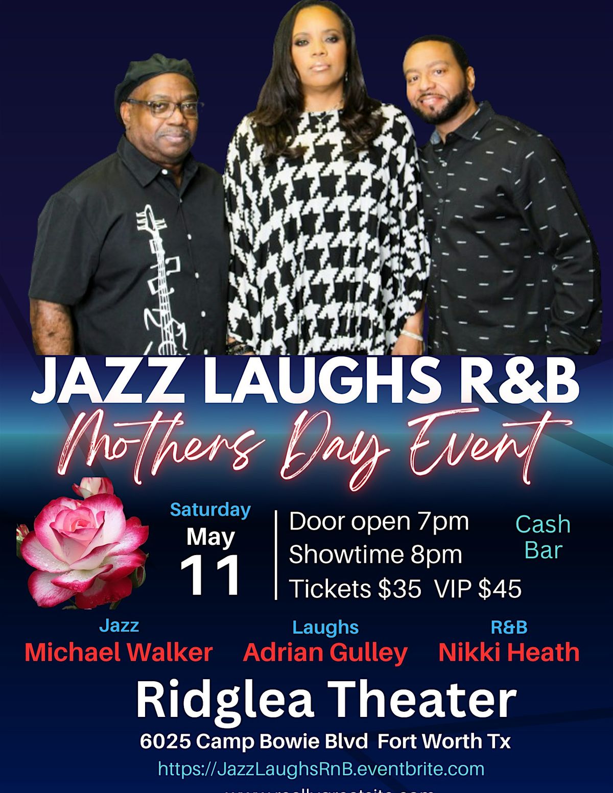 A Mother's Day Event: Jazz, Laughs and RnB