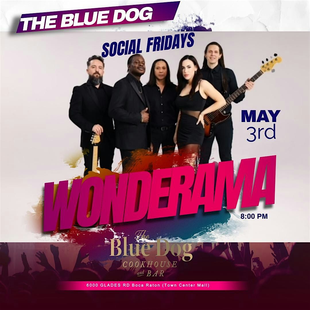 WONDERAMA Band Live @ THE BLUE DOG Friday MAY 3rd