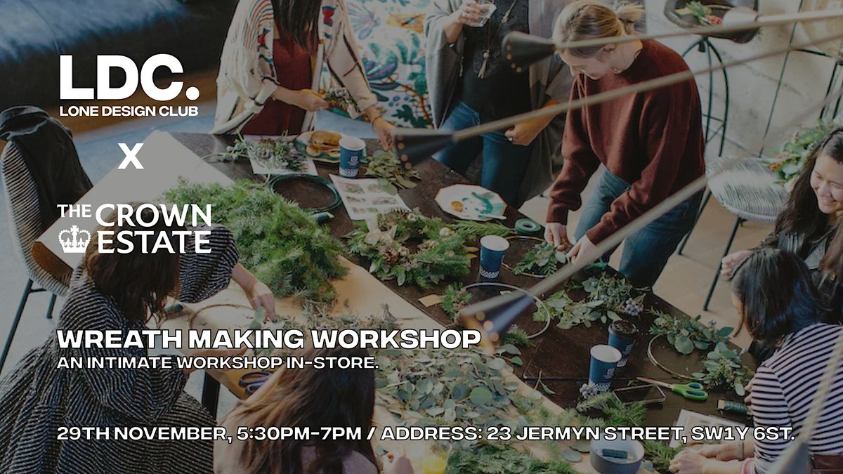 The Season of Wonder: A Conscious Gifting Store:  Wreath Making Workshop