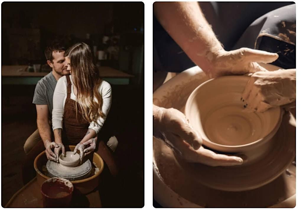 Wheel Throwing Pottery Class for Date Night