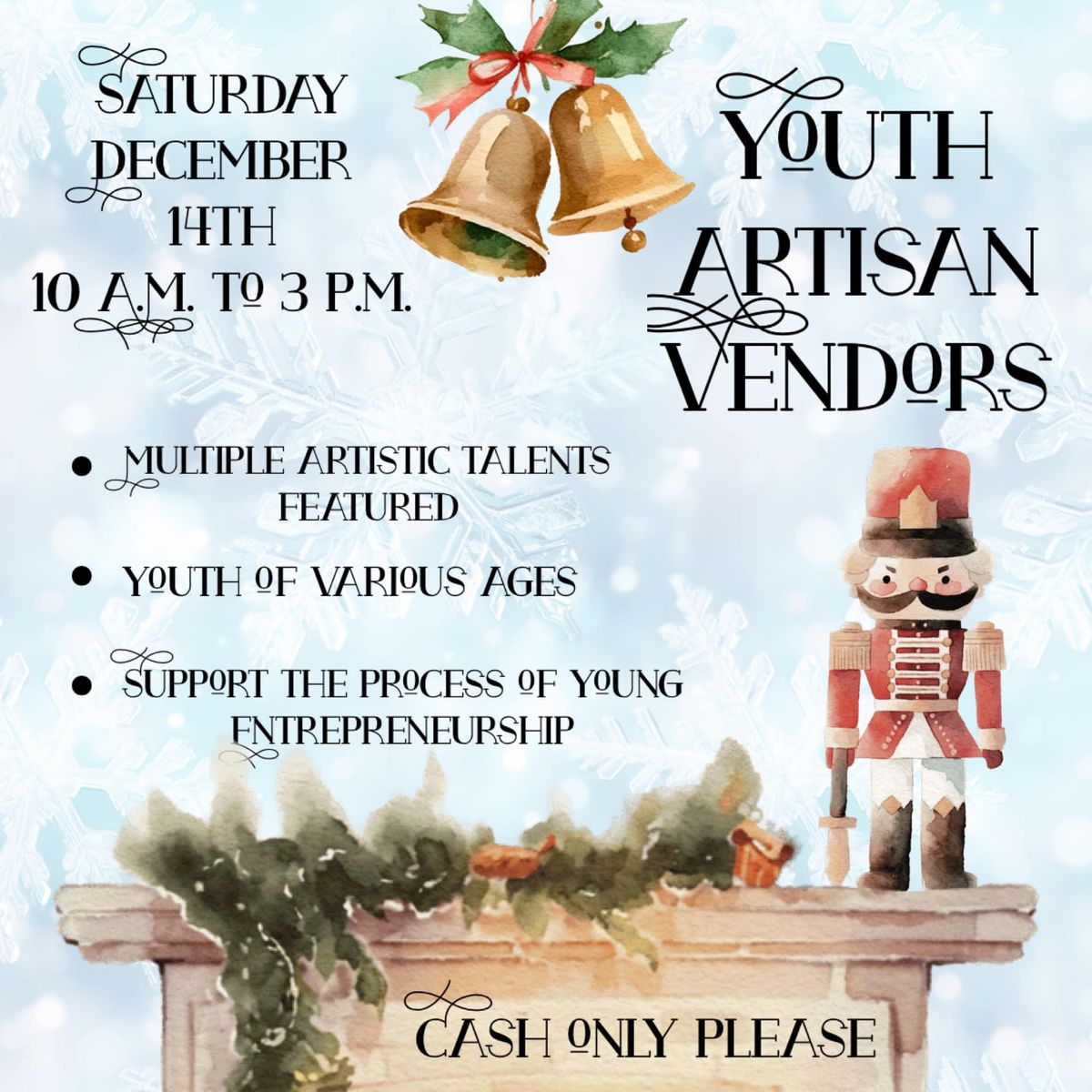 2nd Annual Youth Artisan Vendor Sale