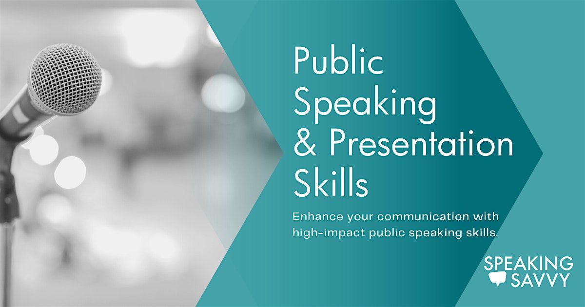 Public Speaking & Presentation Skills Training