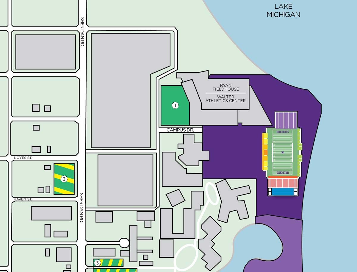 PARKING: USC Trojans vs. Northwestern Wildcats