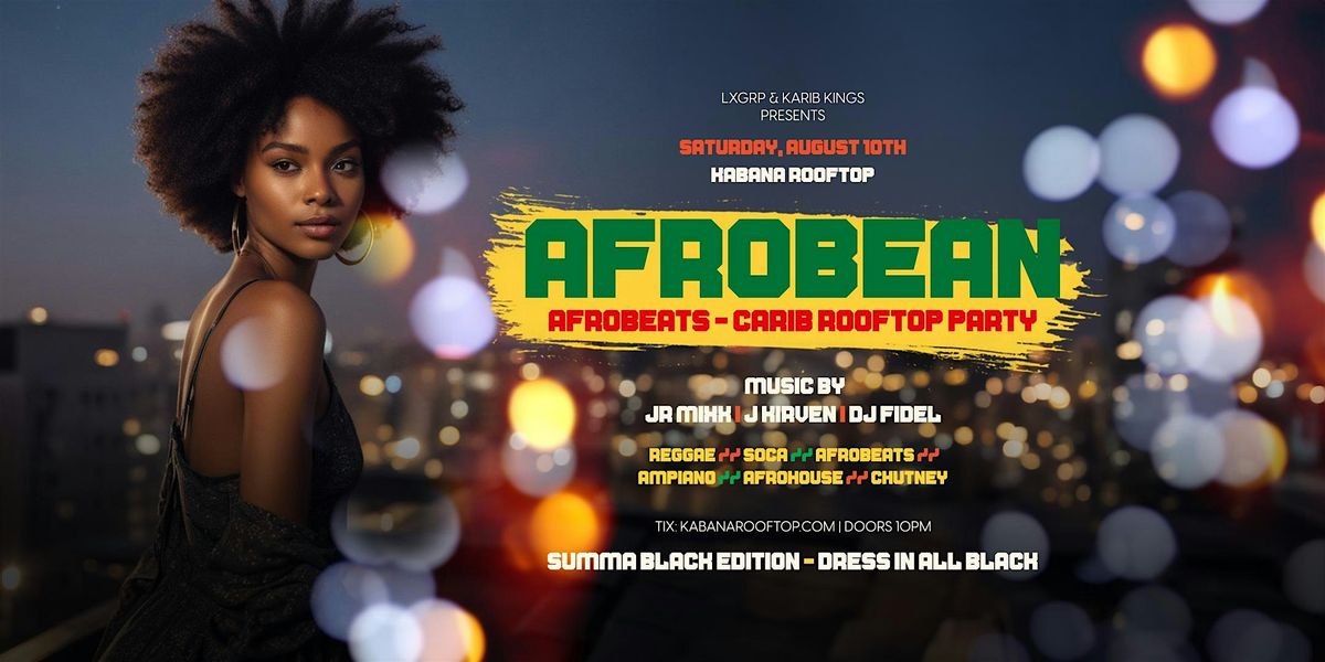 Afrobean | Caribbean Rooftop Party