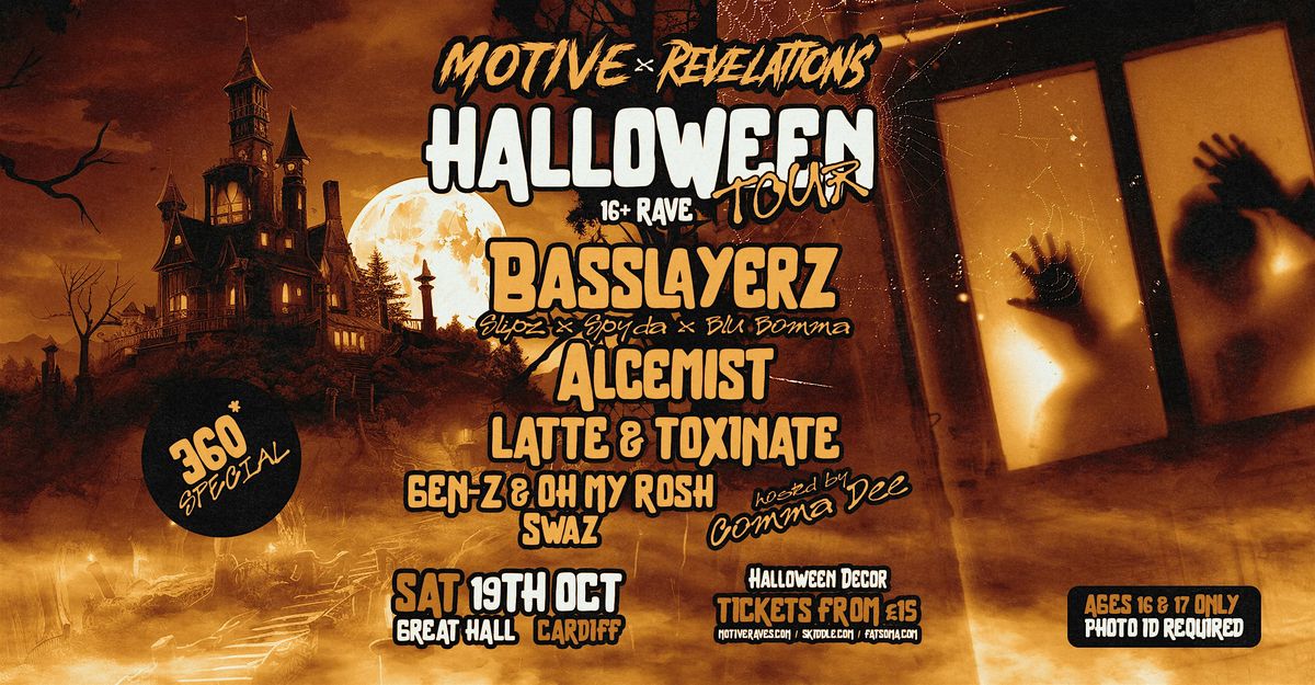 Cardiff 16+ Halloween Rave - 360 Special!