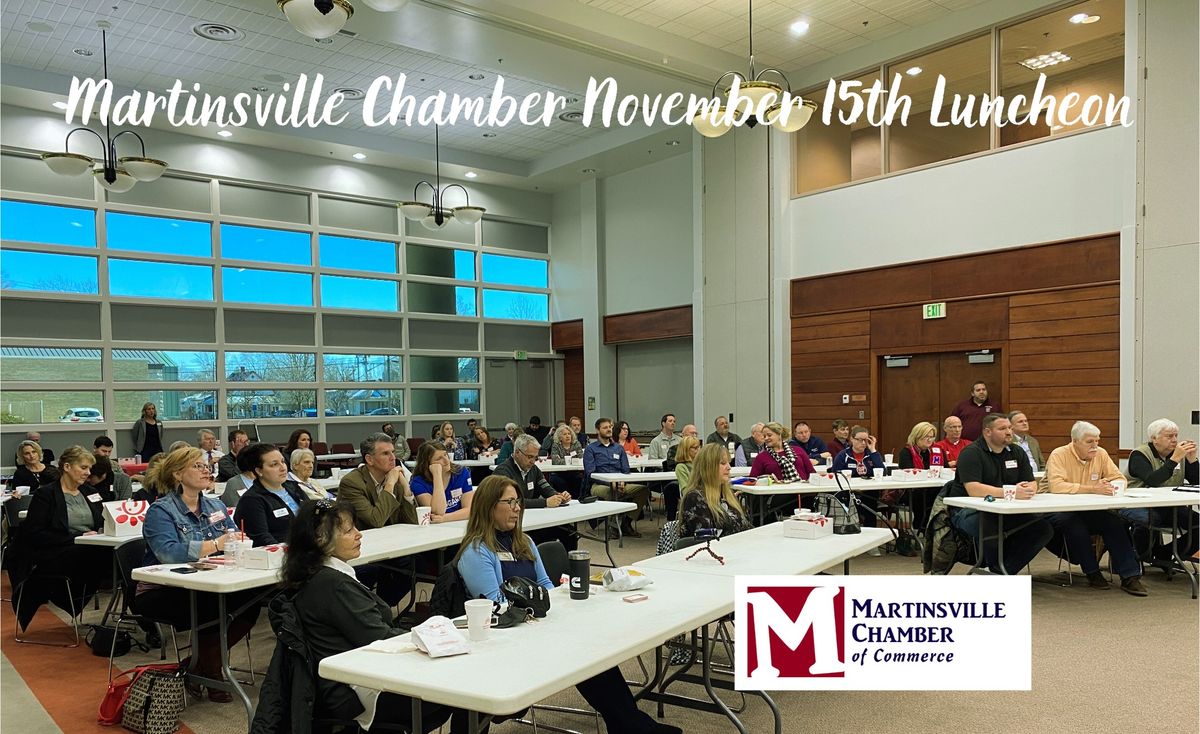 Martinsville Chamber November Luncheon