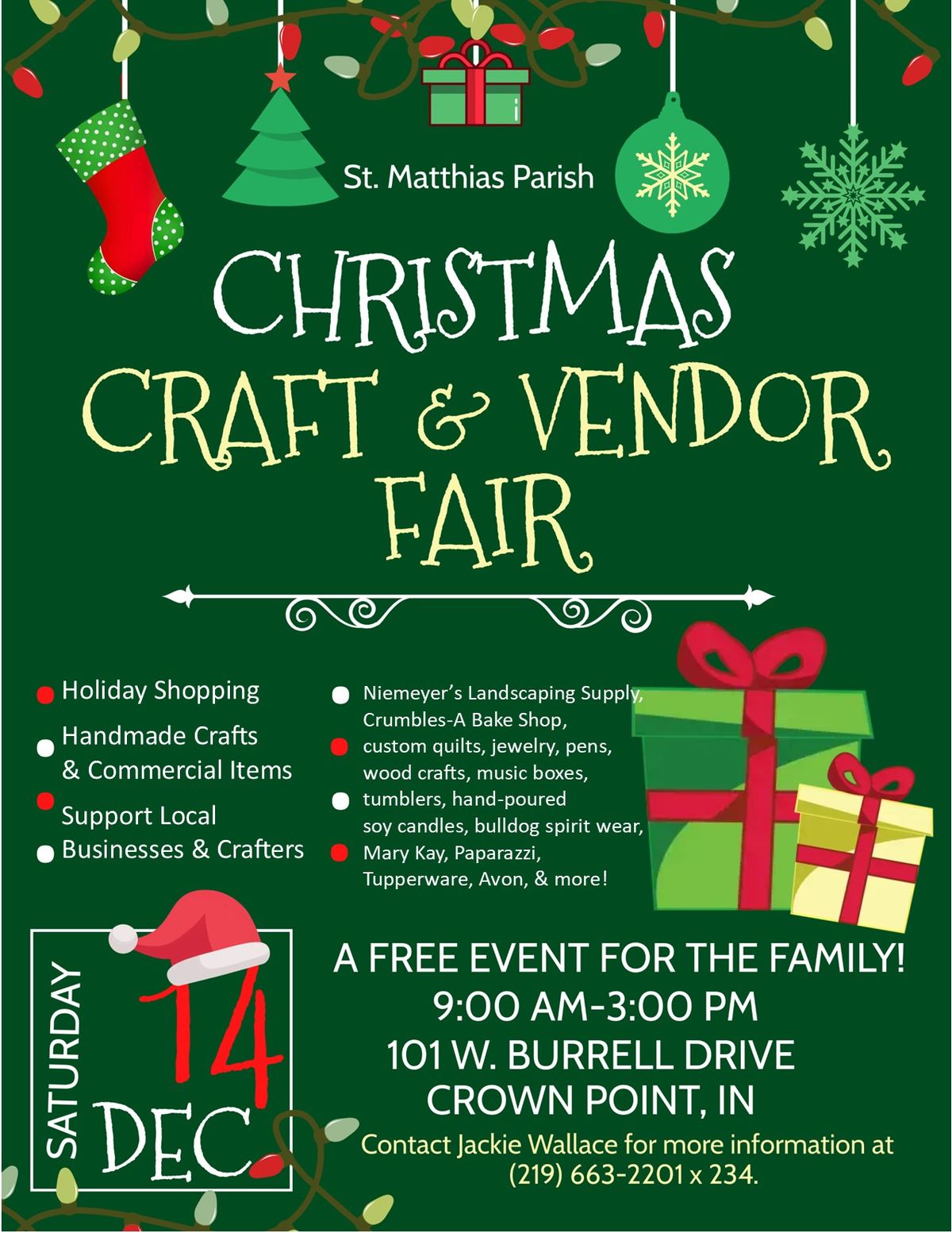 Christmas Craft & Vendor Fair