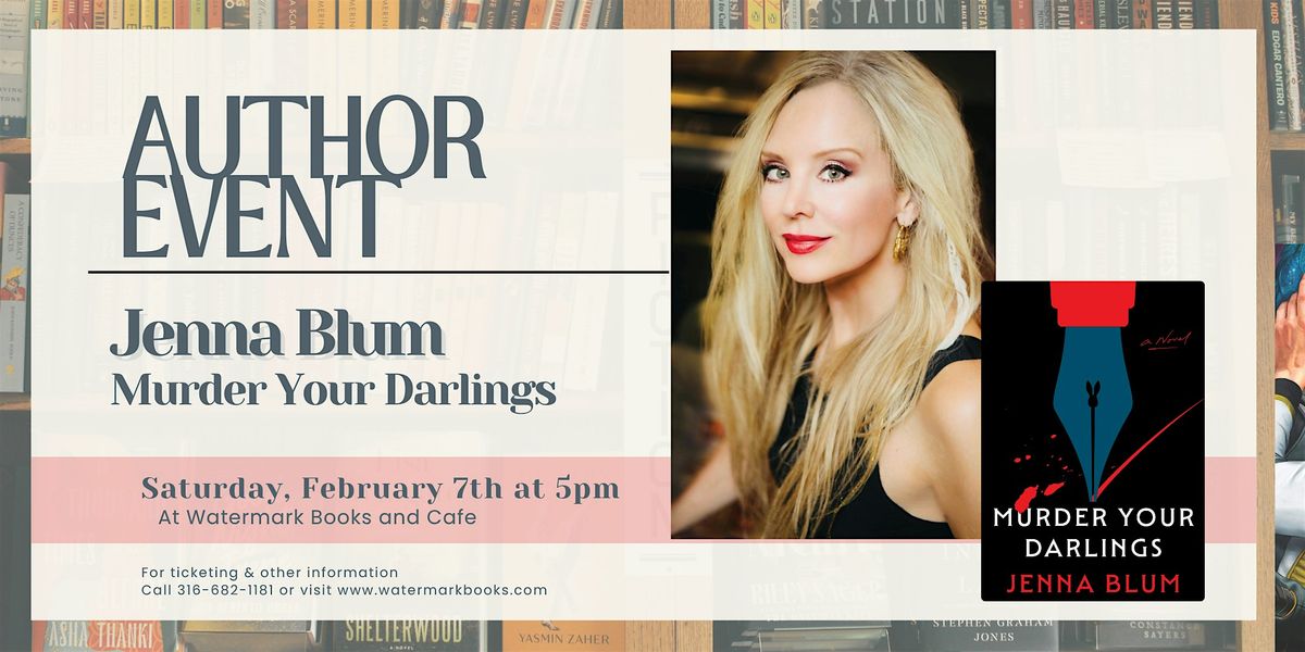 Author Event with Jenna Blum