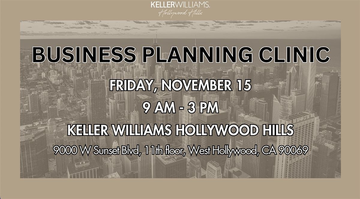 Business Planning Clinic