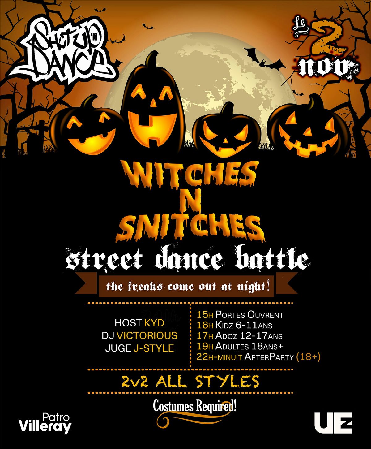 SUND31 | WITCHES N SNITCHES HALLOWEEN BATTLE