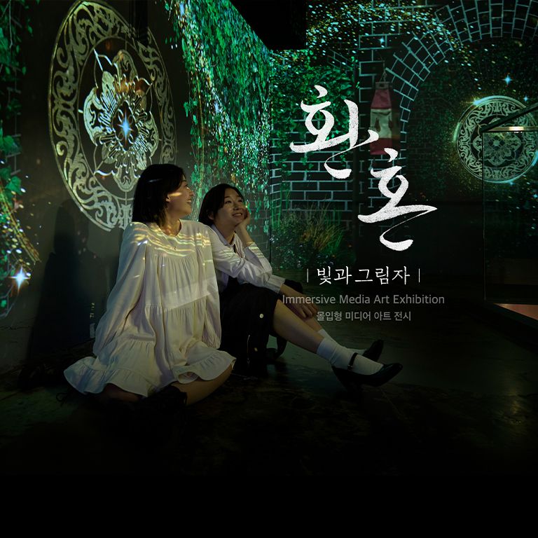 몰입형 미디어 아트 전시, 갤러리광화, Seoul, 22 August 2023