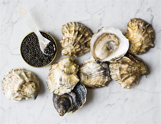 Champagne, Caviar & Oyster Tasting