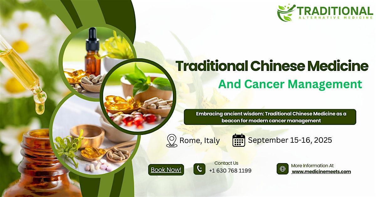 International Conference on Traditional Chinese Medicine and Cancer Managem