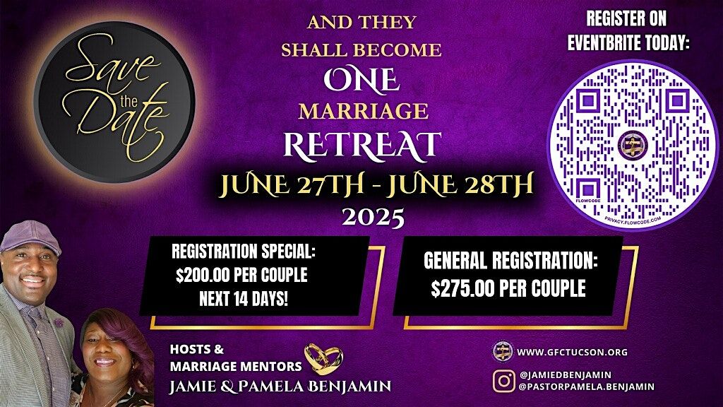 And They Shall Become One" Marriage Retreat 2025