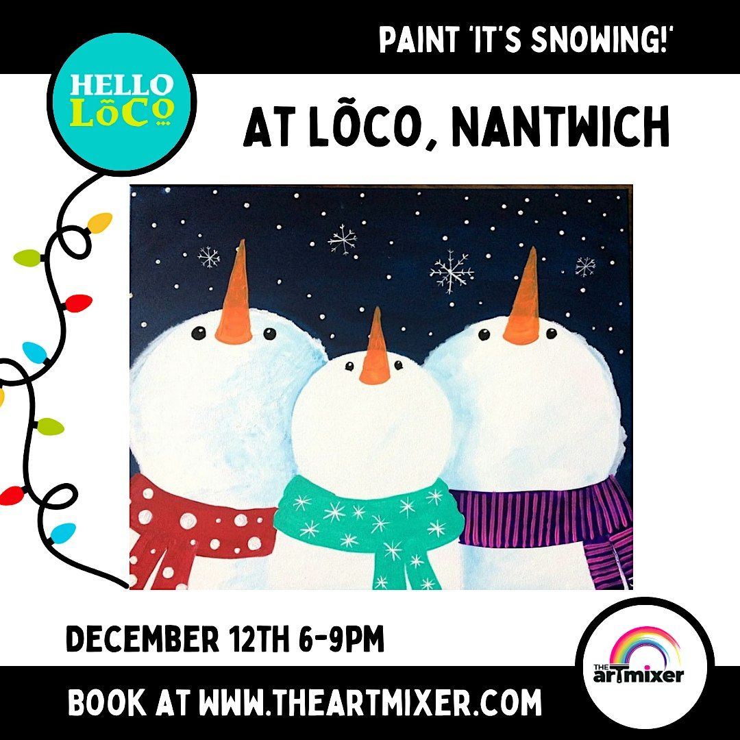 Christmas Paint & Sip @ L\u00f5co Nantwich