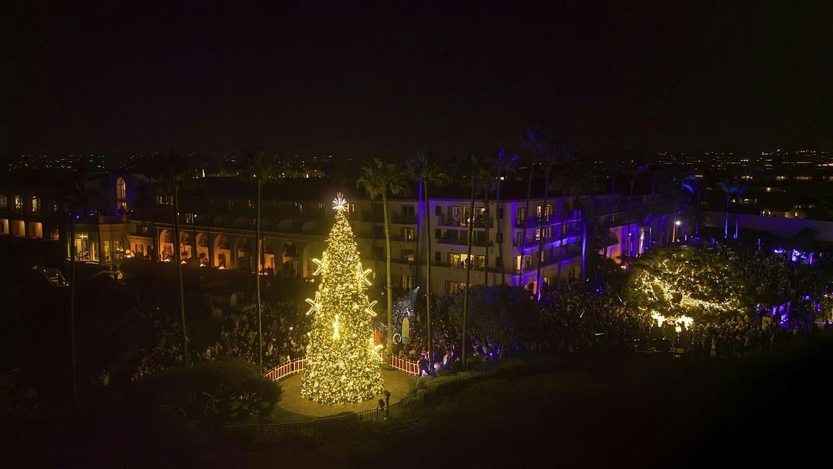 Holiday Tree Lighting at The Ritz-Carlton, Laguna Niguel