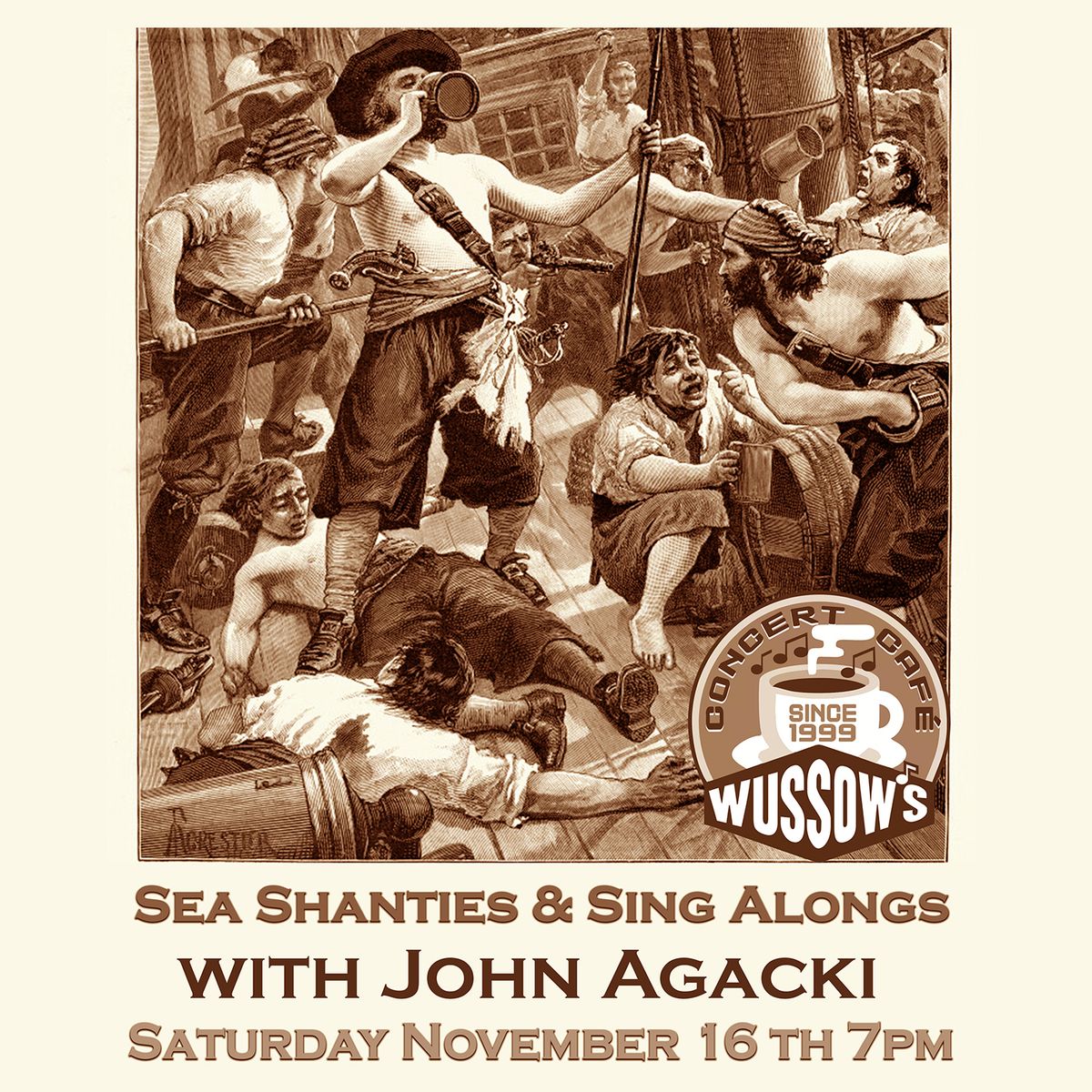 John Agacki sea shanties & sing alongs